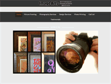 Tablet Screenshot of imageartsweb.com